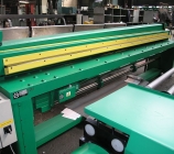 Linka na rovnanie a strihanie pletiva // Gabion Mesh Straightening and Cutting Line